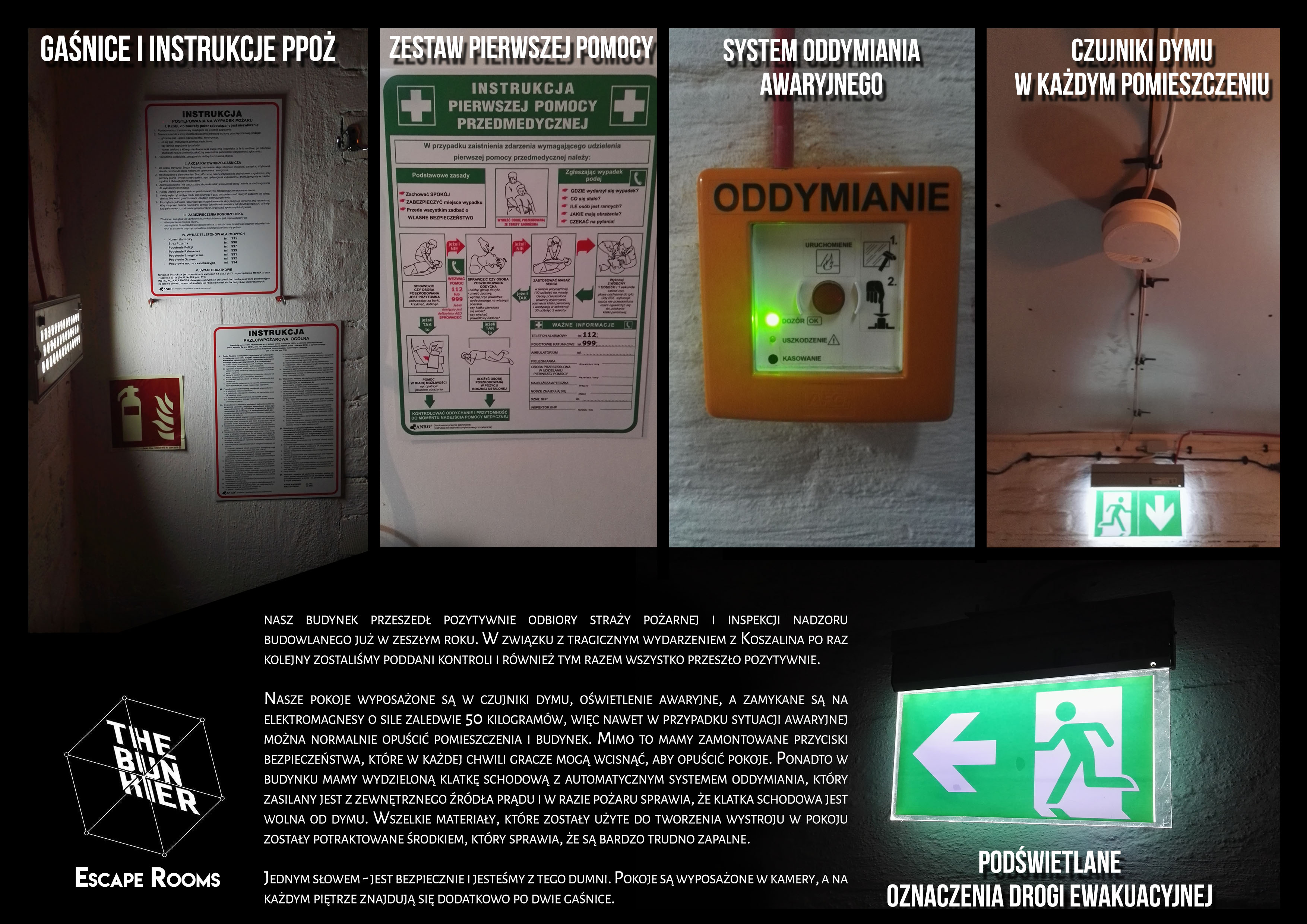 Nasze zabezpieczenia przeciwpożarowe